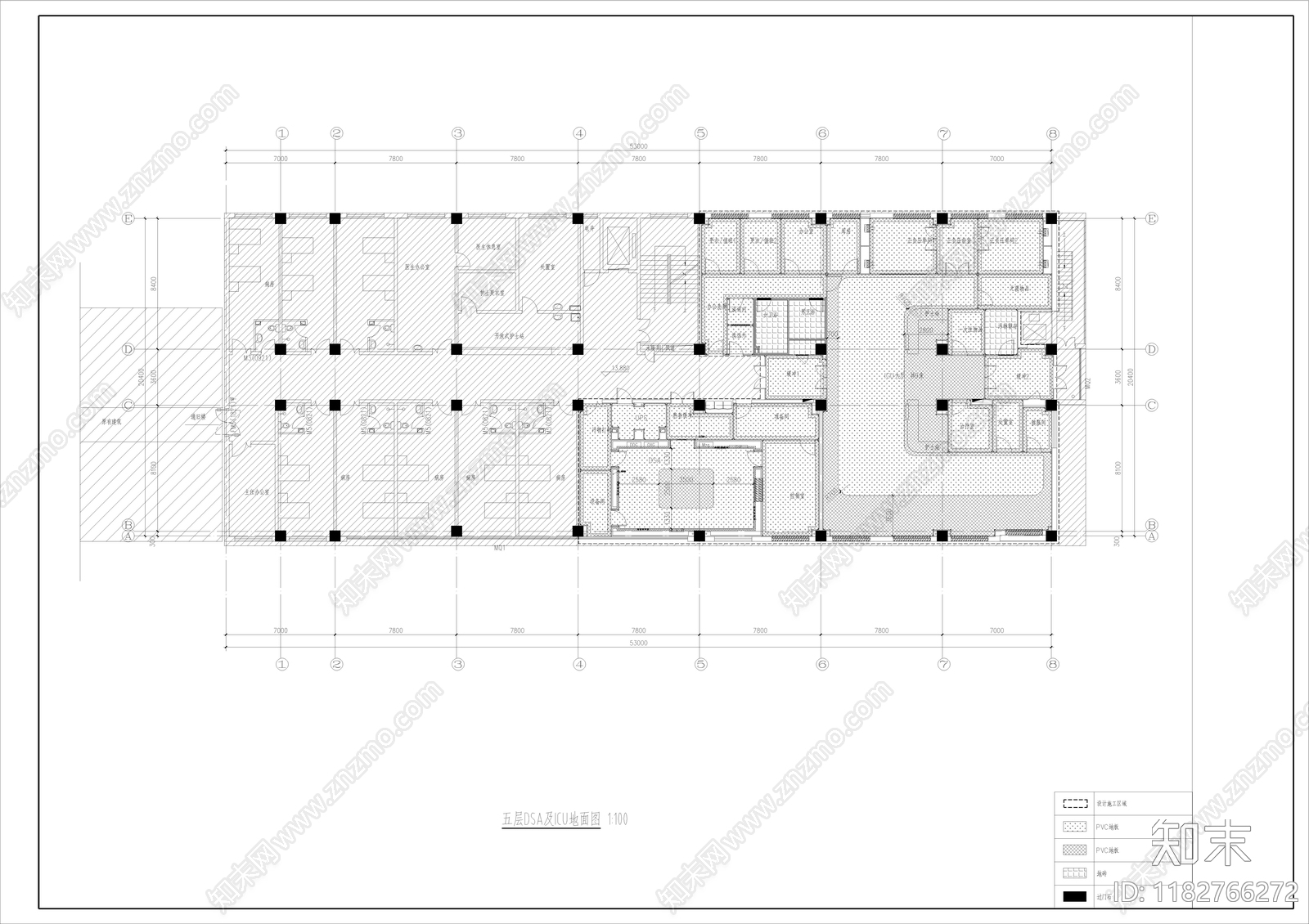 现代医院cad施工图下载【ID:1182766272】