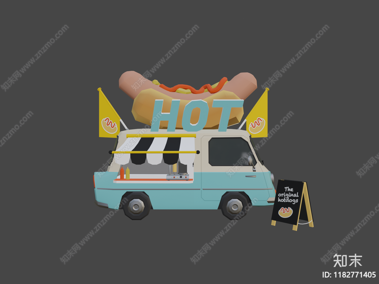 汽车3D模型下载【ID:1182771405】