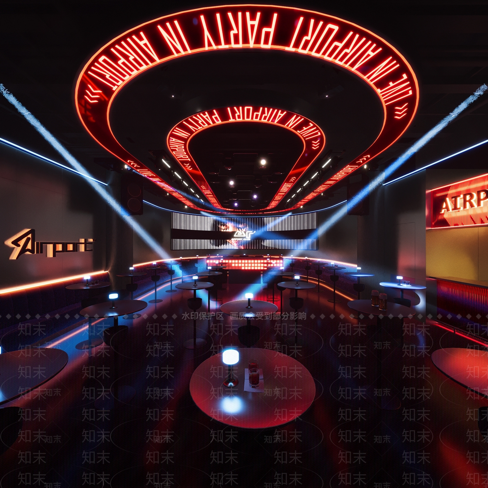 现代酒吧3D模型下载【ID:1182801081】