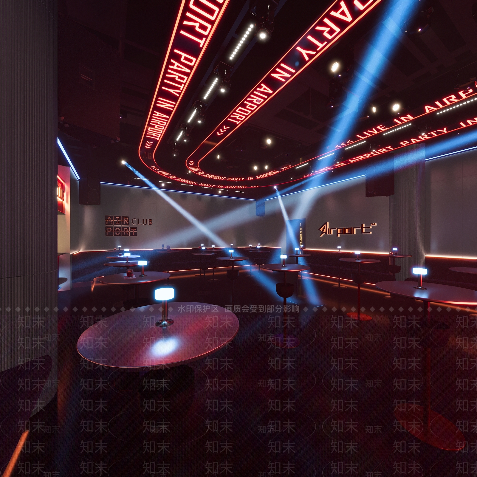 现代酒吧3D模型下载【ID:1182801081】
