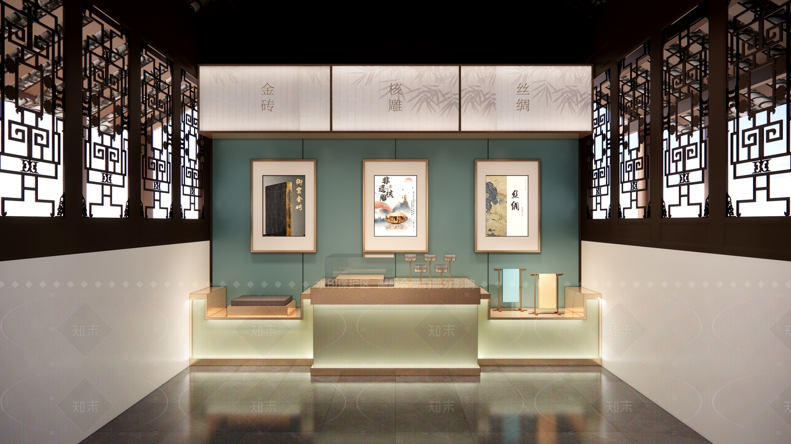 中式其他店铺SU模型下载【ID:1182799681】