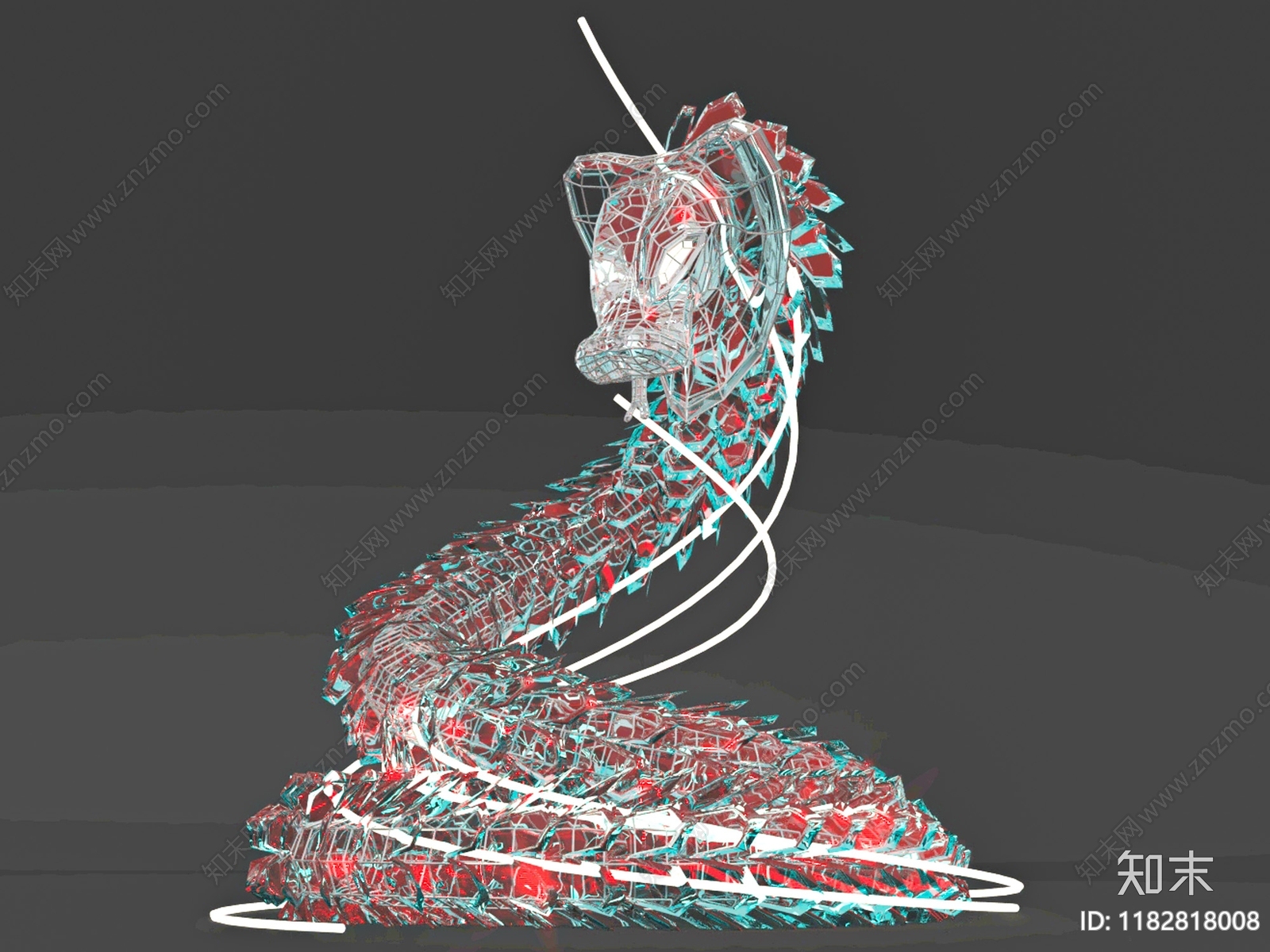 现代美陈3D模型下载【ID:1182818008】