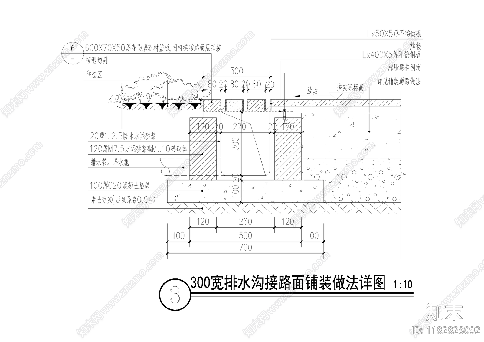 给排水节点详图cad施工图下载【ID:1182828092】