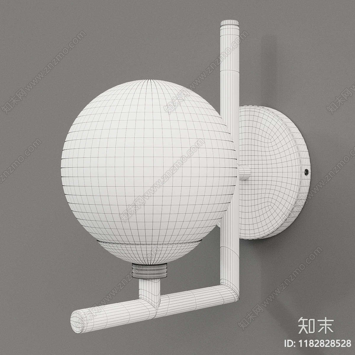 壁灯3D模型下载【ID:1182828528】