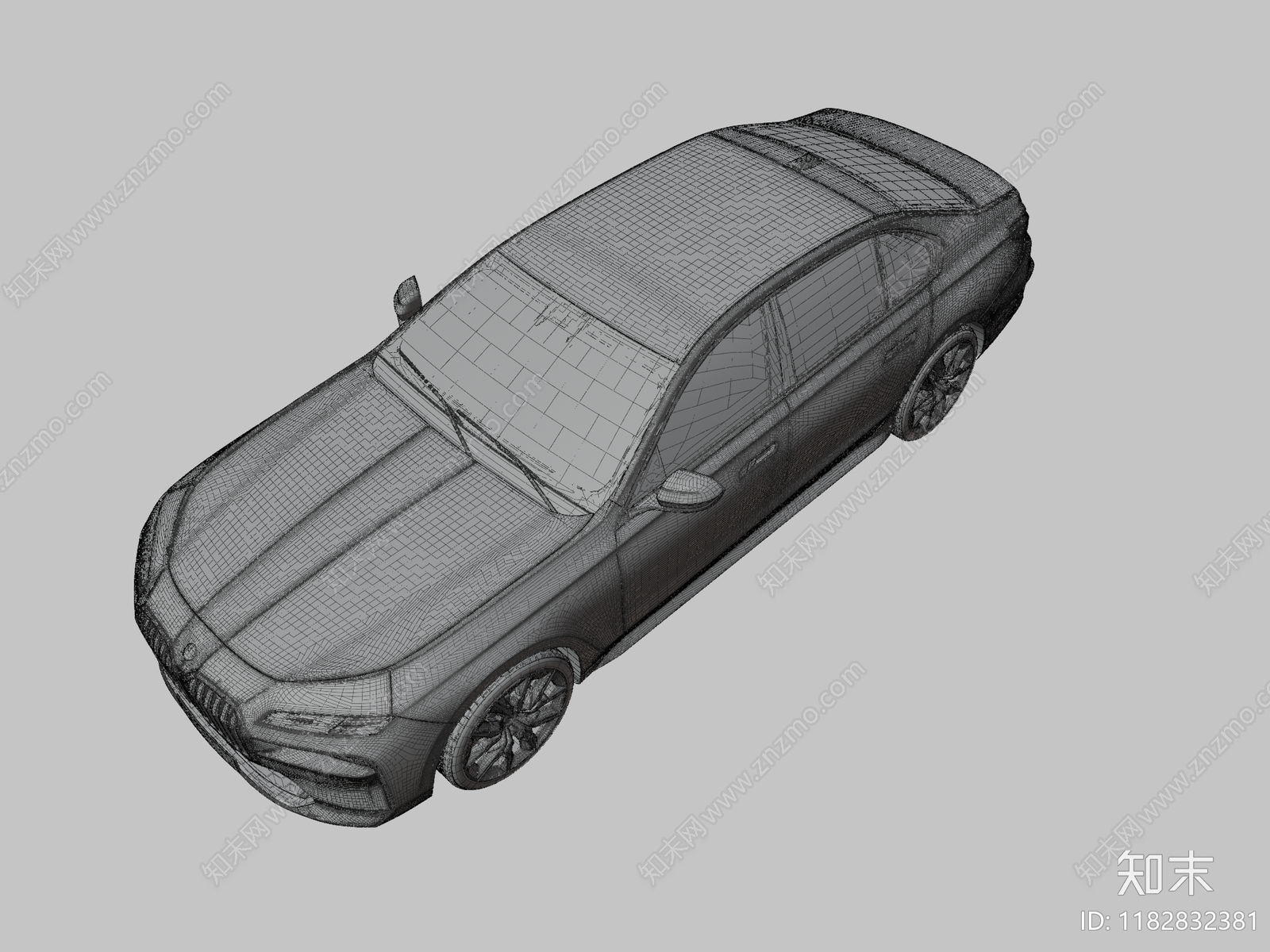 汽车3D模型下载【ID:1182832381】