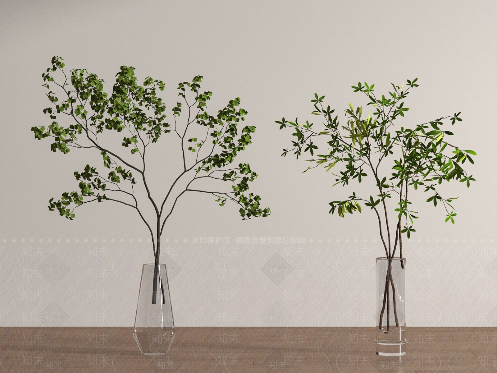 水生植物3D模型下载【ID:1182839333】