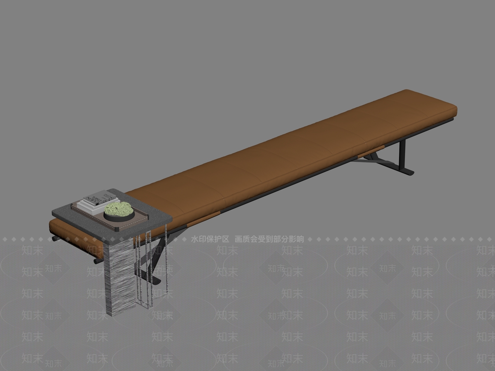 沙发凳SU模型下载【ID:1182847963】