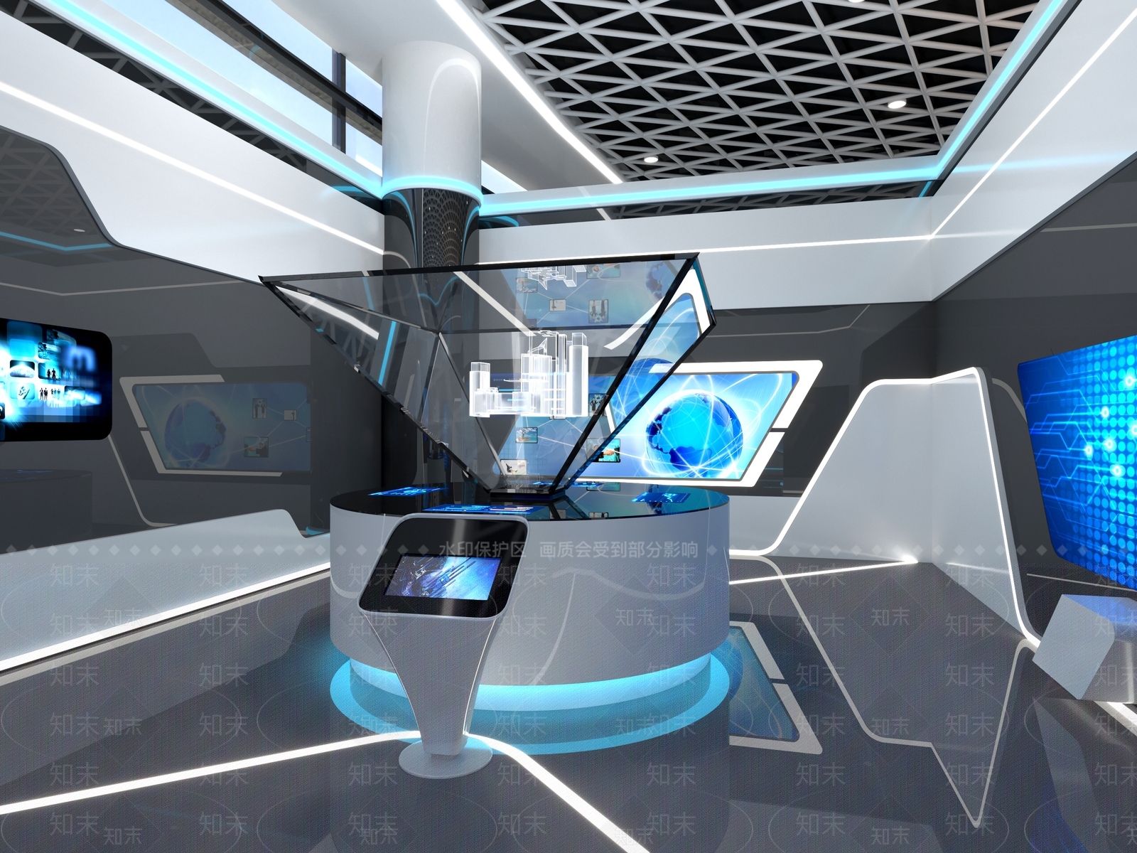 现代其他公共空间3D模型下载【ID:1182853586】