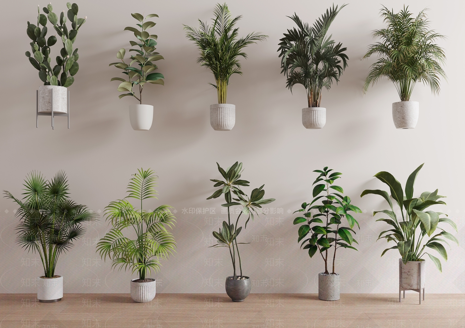 盆栽SU模型下载【ID:1182858496】