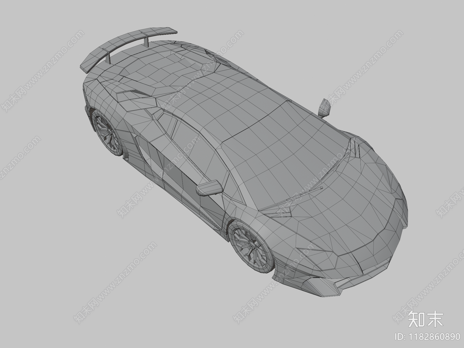 汽车3D模型下载【ID:1182860890】