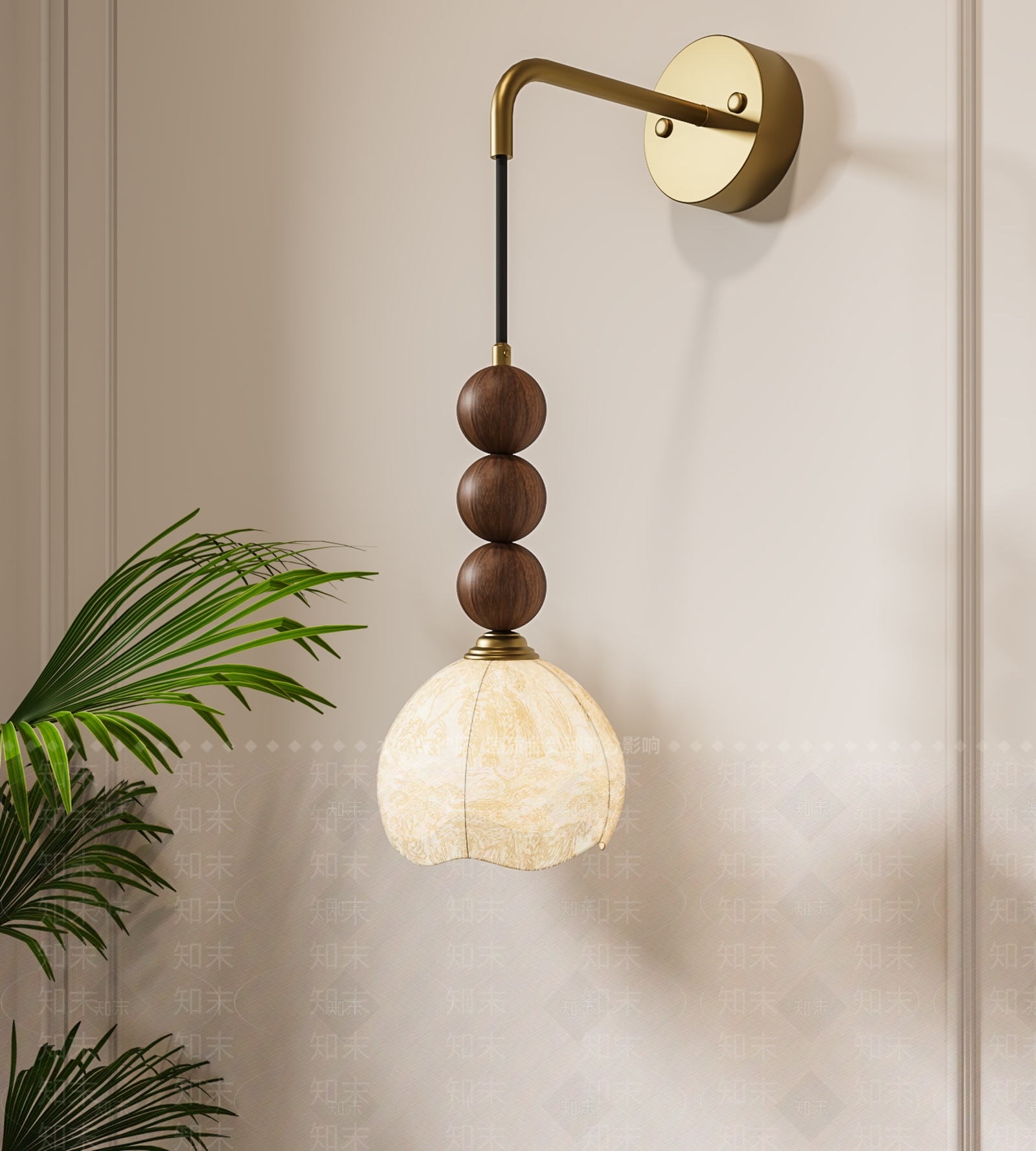 欧式复古壁灯SU模型下载【ID:1182866787】