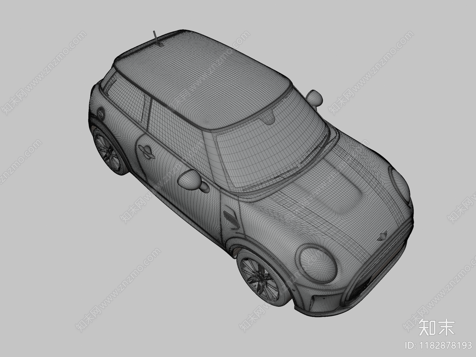 汽车3D模型下载【ID:1182878193】