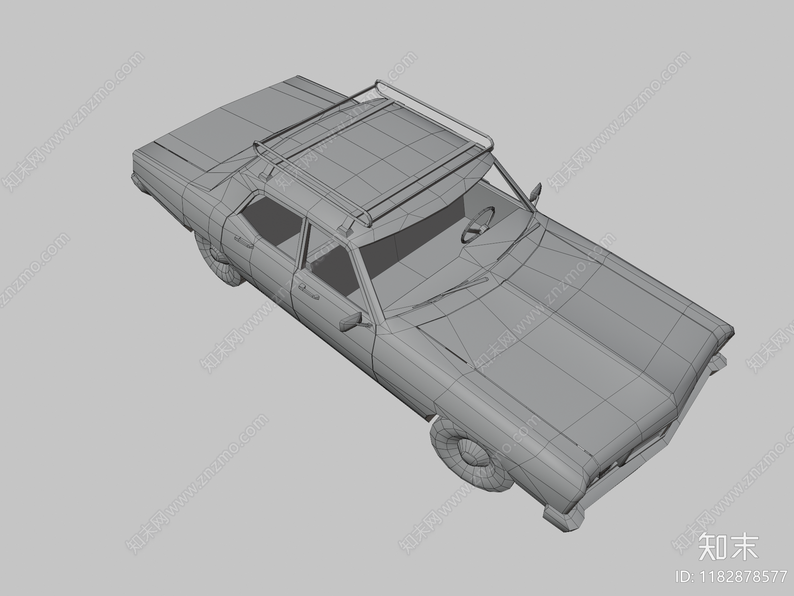 汽车3D模型下载【ID:1182878577】