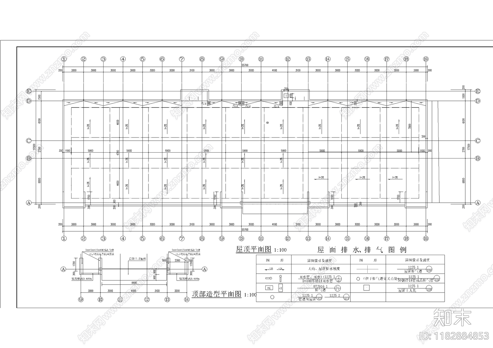 现代学校建筑cad施工图下载【ID:1182884853】