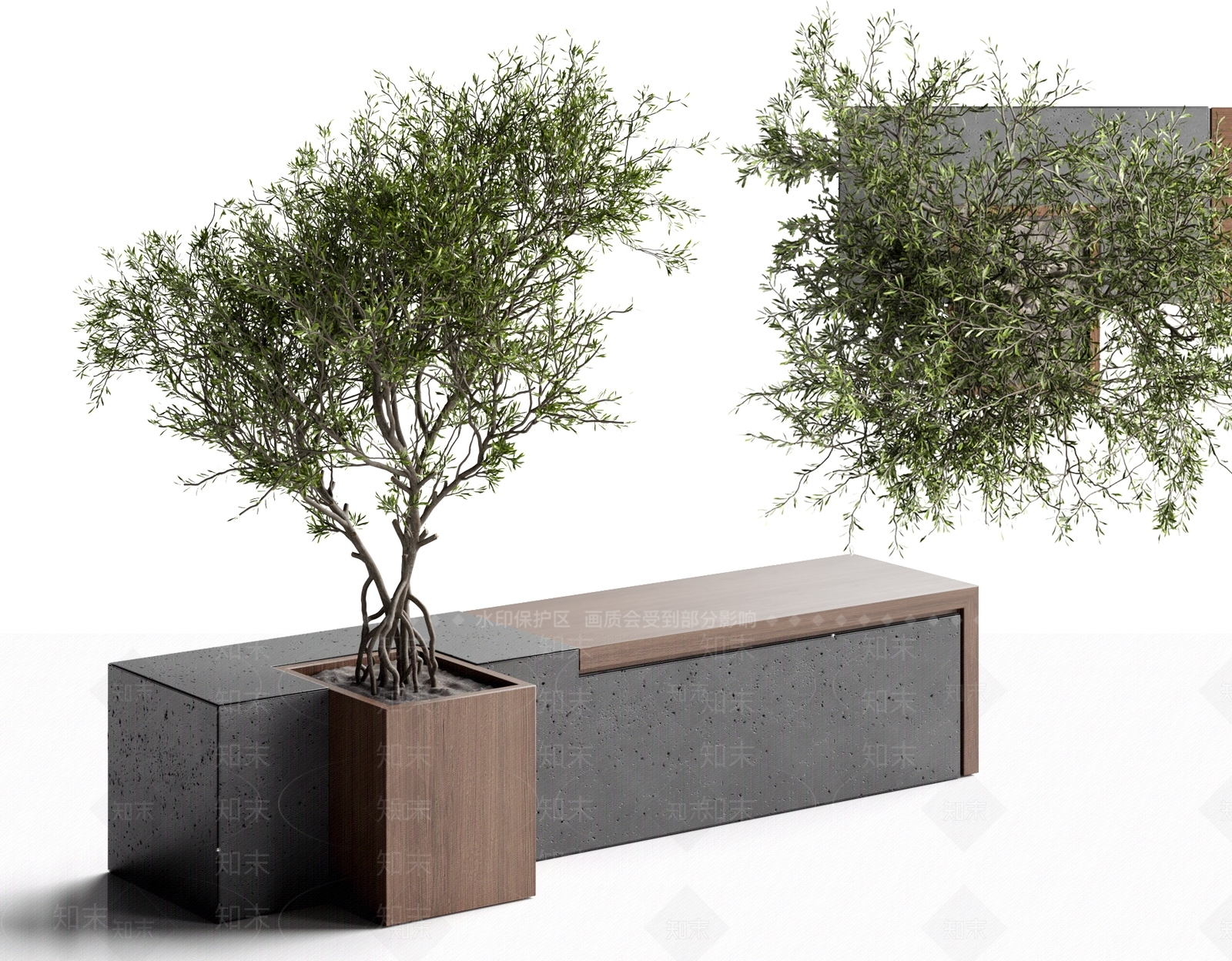 现代简约其他凳子3D模型下载【ID:1182889434】