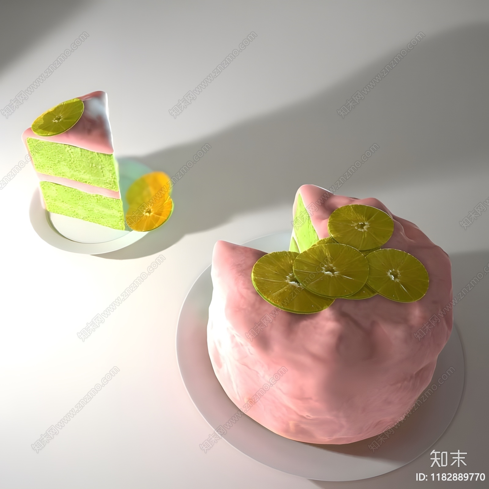 现代酒水食物3D模型下载【ID:1182889770】