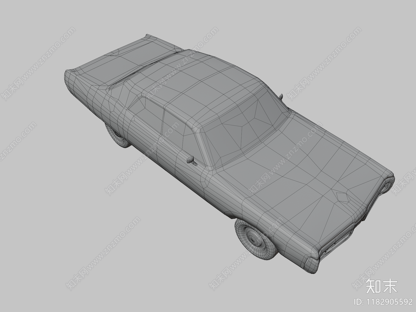 汽车3D模型下载【ID:1182905592】