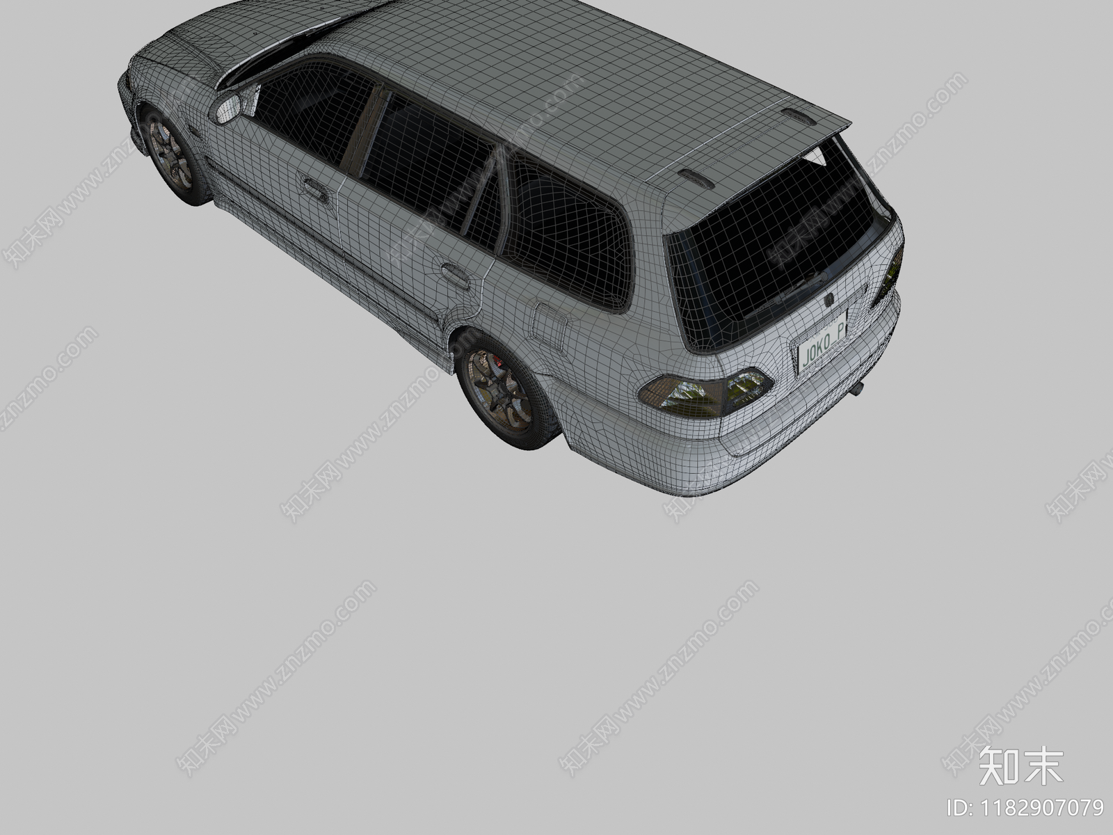 汽车3D模型下载【ID:1182907079】