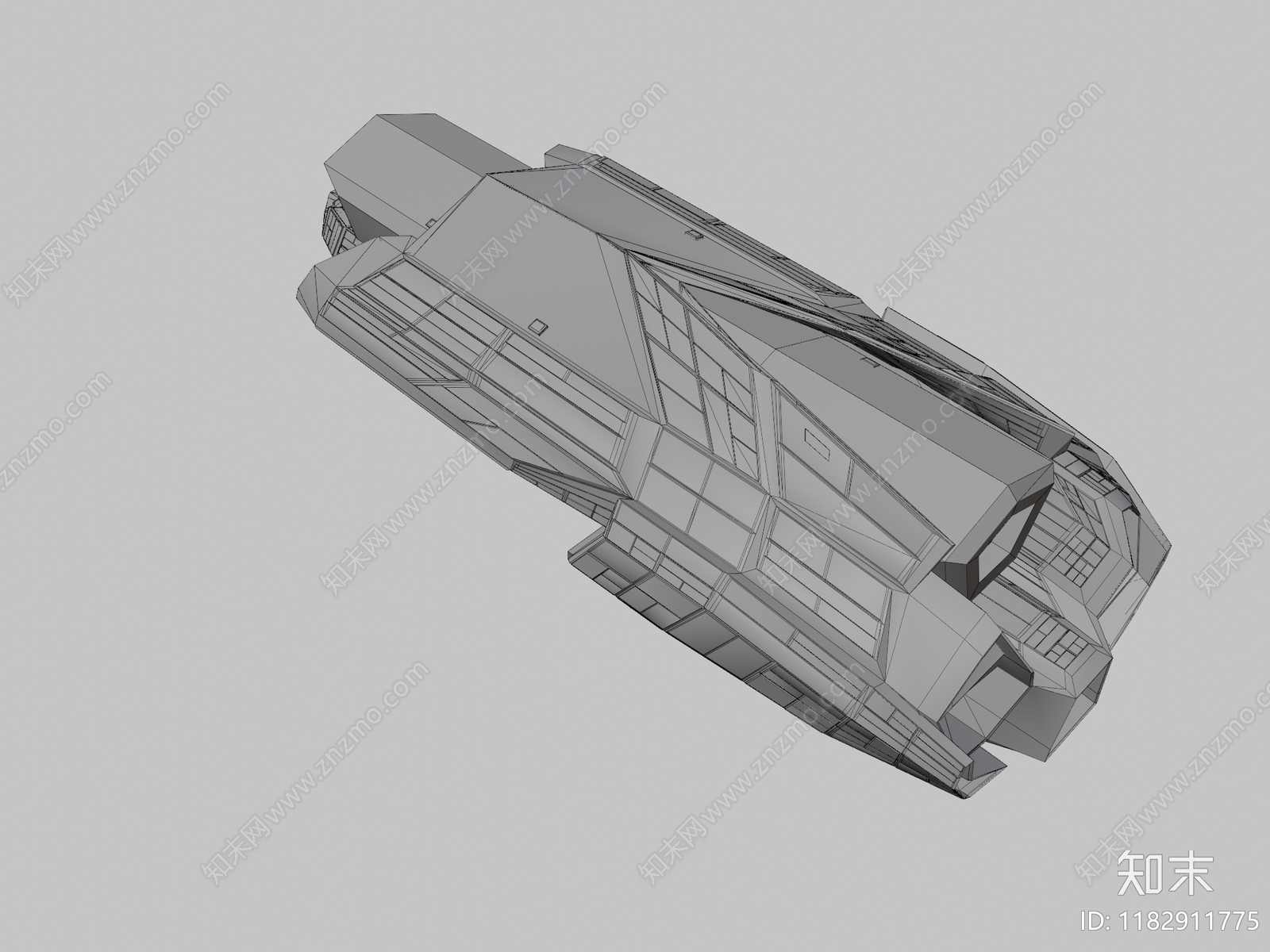 飞机3D模型下载【ID:1182911775】