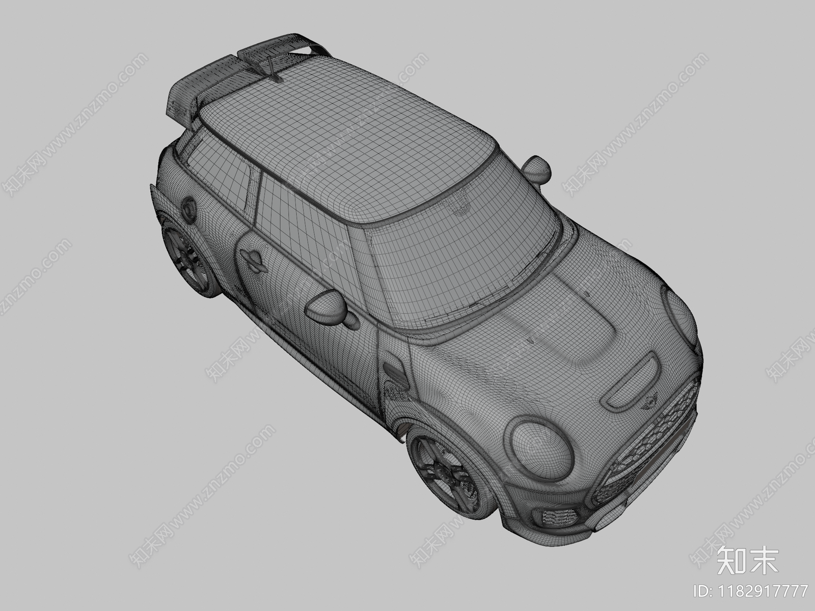 汽车3D模型下载【ID:1182917777】