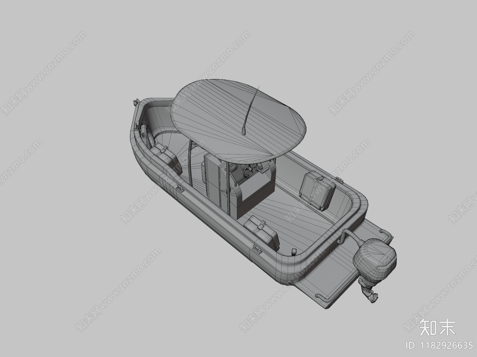 船3D模型下载【ID:1182926635】