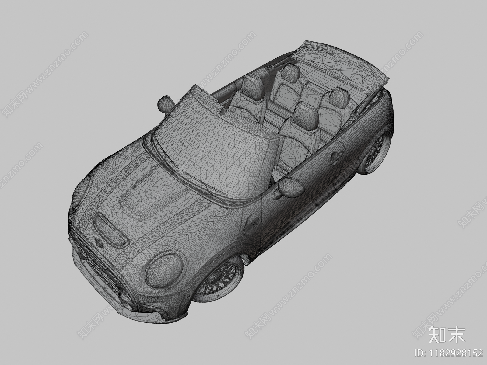 汽车3D模型下载【ID:1182928152】