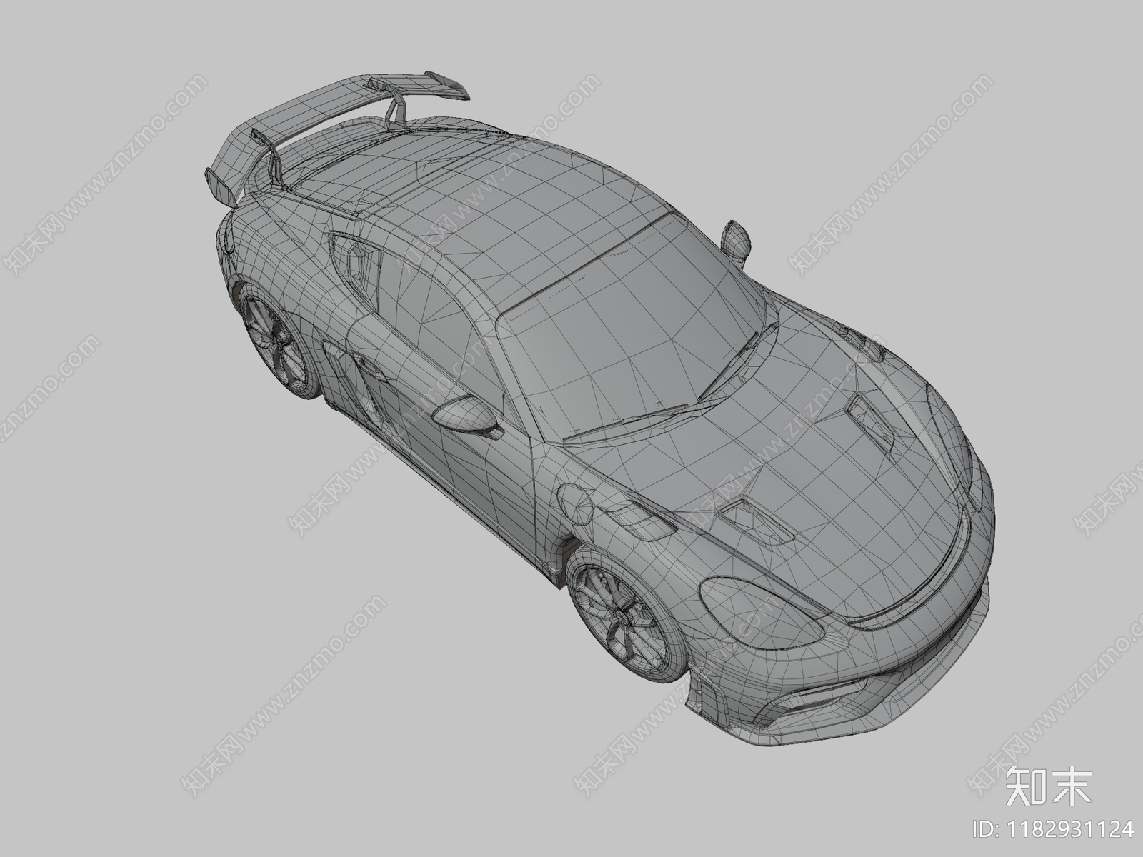 汽车3D模型下载【ID:1182931124】