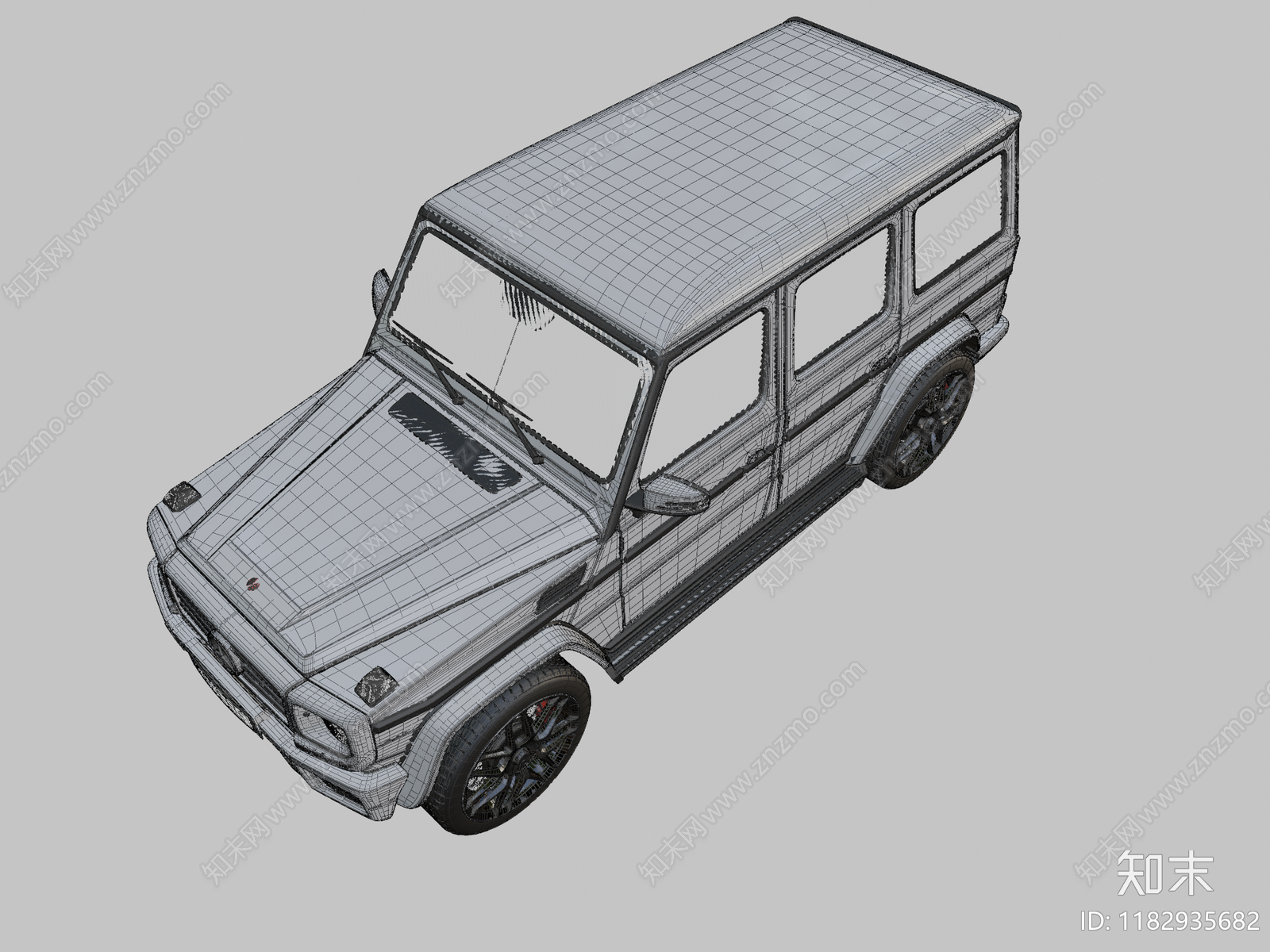 汽车3D模型下载【ID:1182935682】