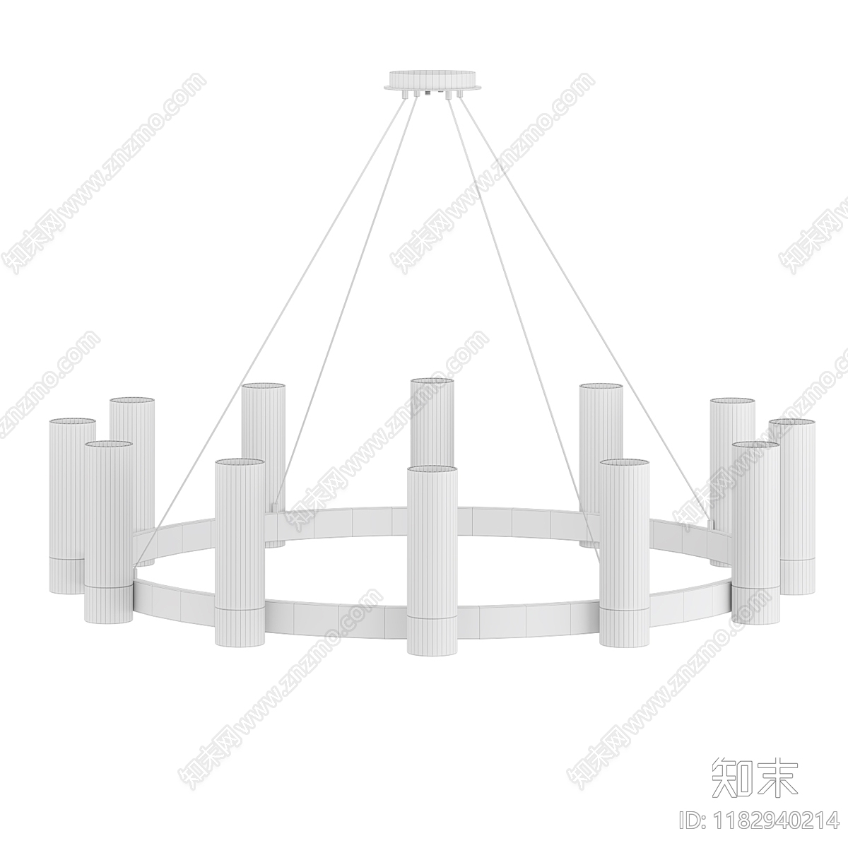 吊灯3D模型下载【ID:1182940214】