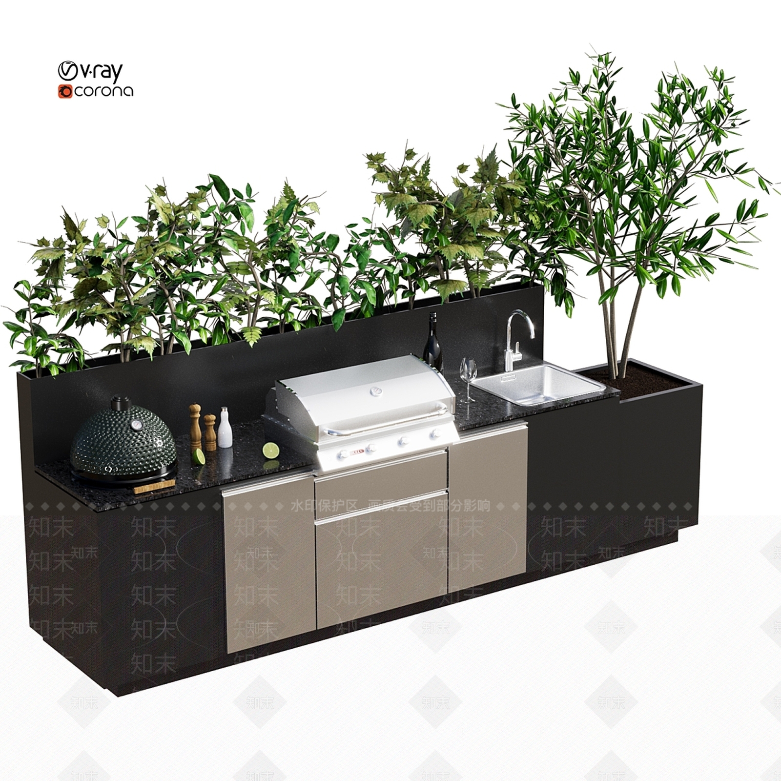 厨具3D模型下载【ID:1182940576】