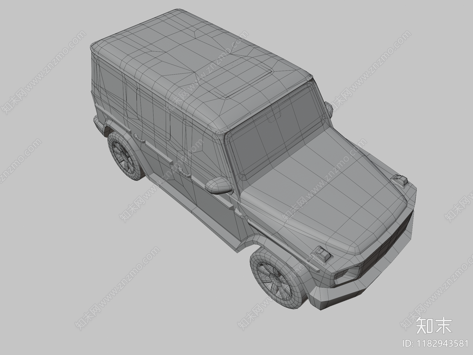 汽车3D模型下载【ID:1182943581】