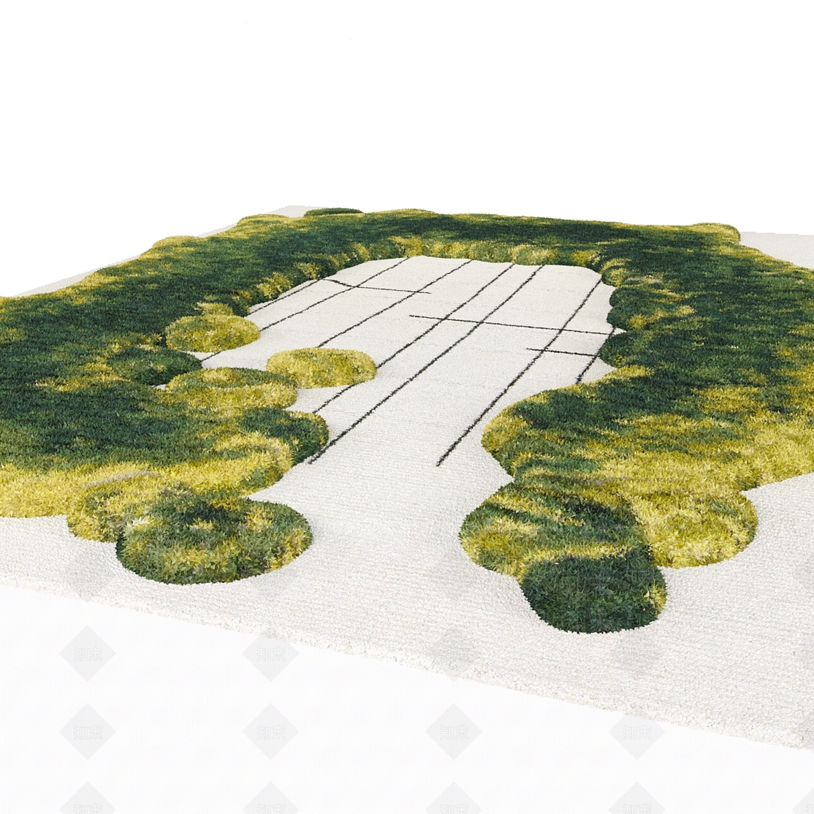 地毯3D模型下载【ID:1182944716】