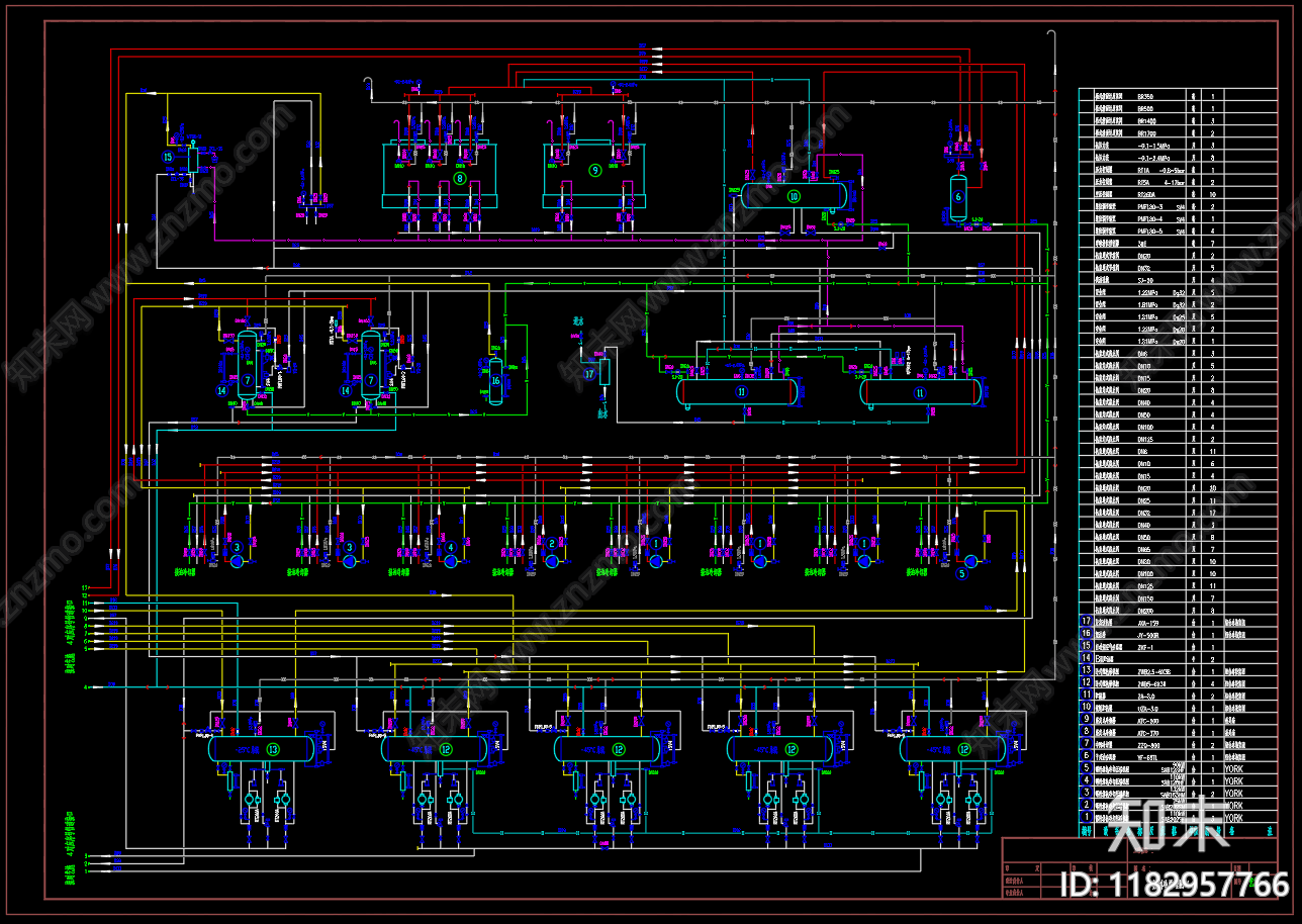 暖通节点cad施工图下载【ID:1182957766】