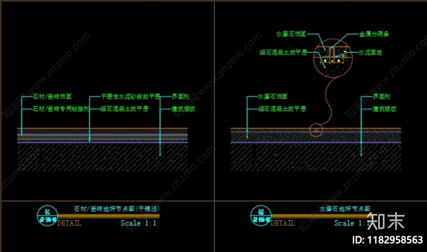 现代其他节点详图cad施工图下载【ID:1182958563】