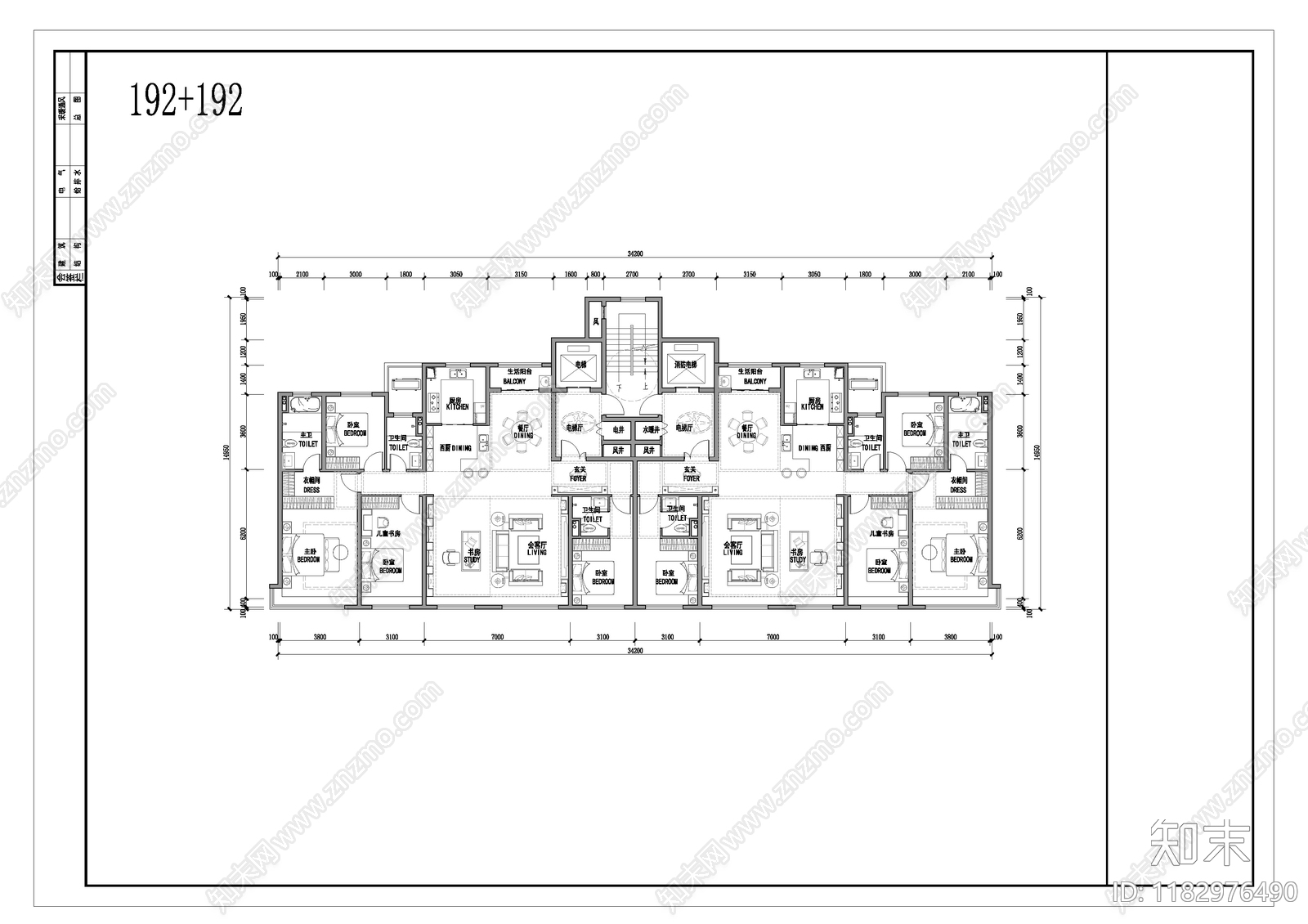 现代其他图库施工图下载【ID:1182976490】