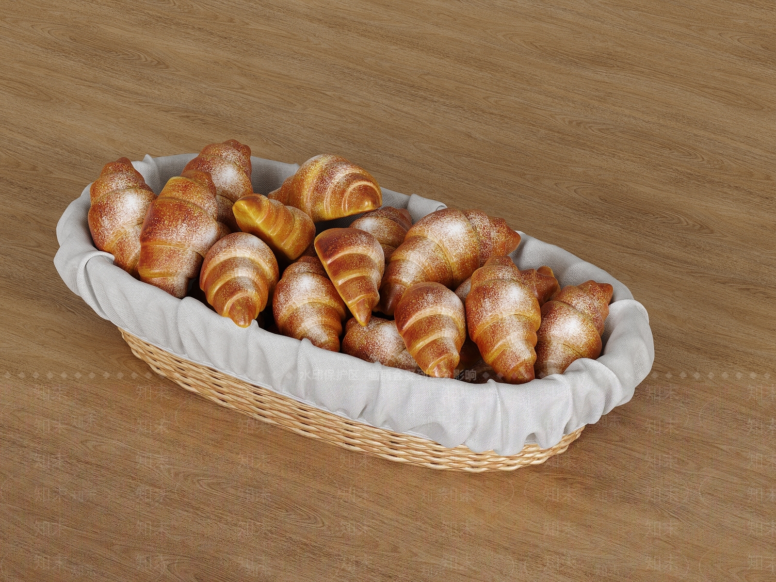 酒水食物3D模型下载【ID:1182982190】