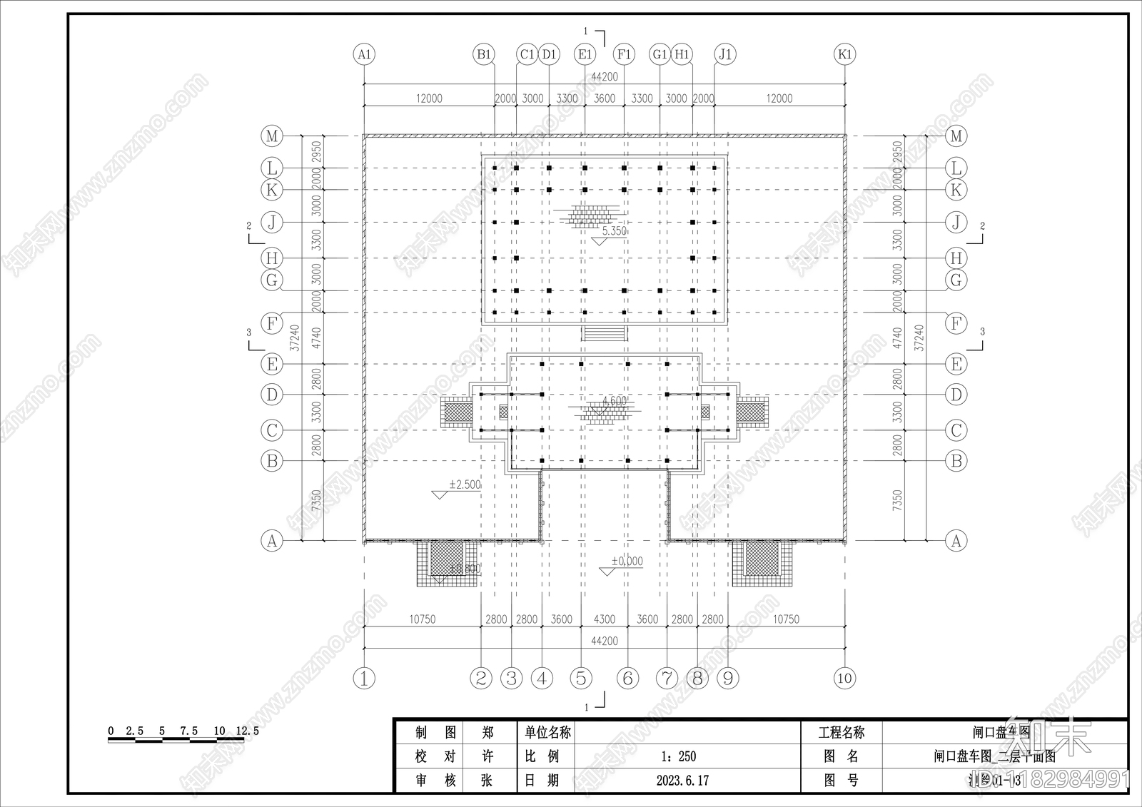 中式古建cad施工图下载【ID:1182984991】