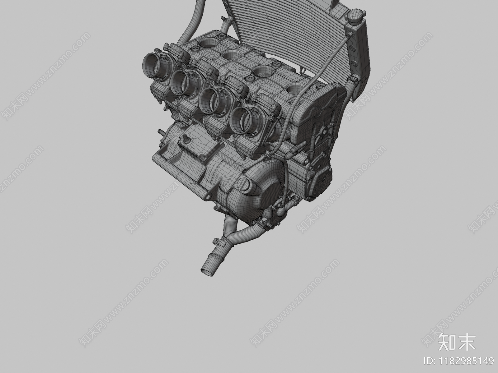 摩托车3D模型下载【ID:1182985149】