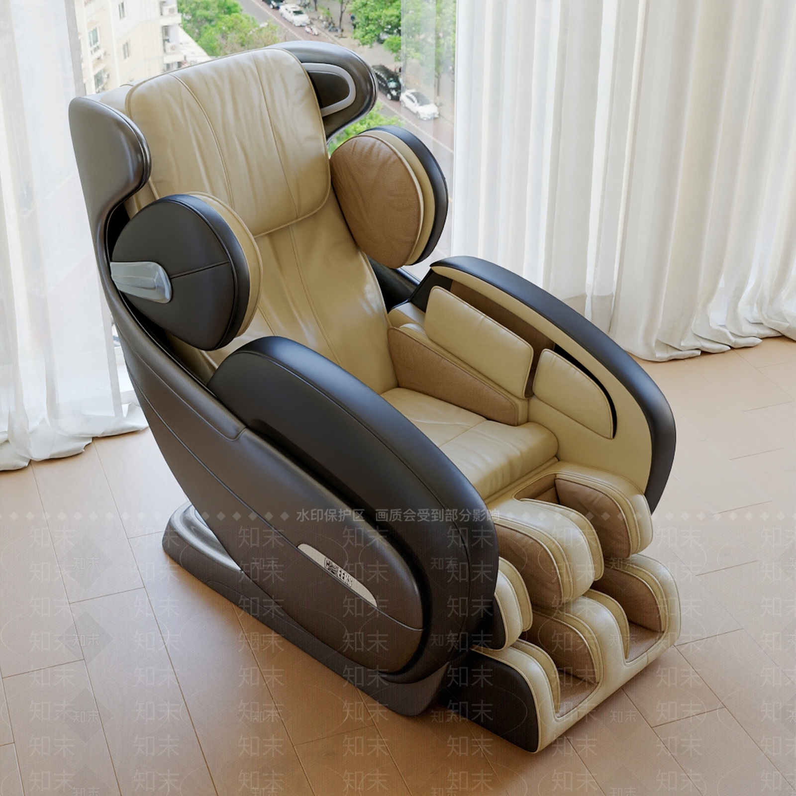 现代按摩椅SU模型下载【ID:1182992490】