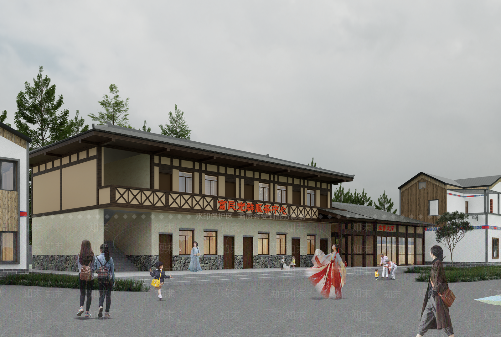 小公建SU模型下载【ID:1182995503】