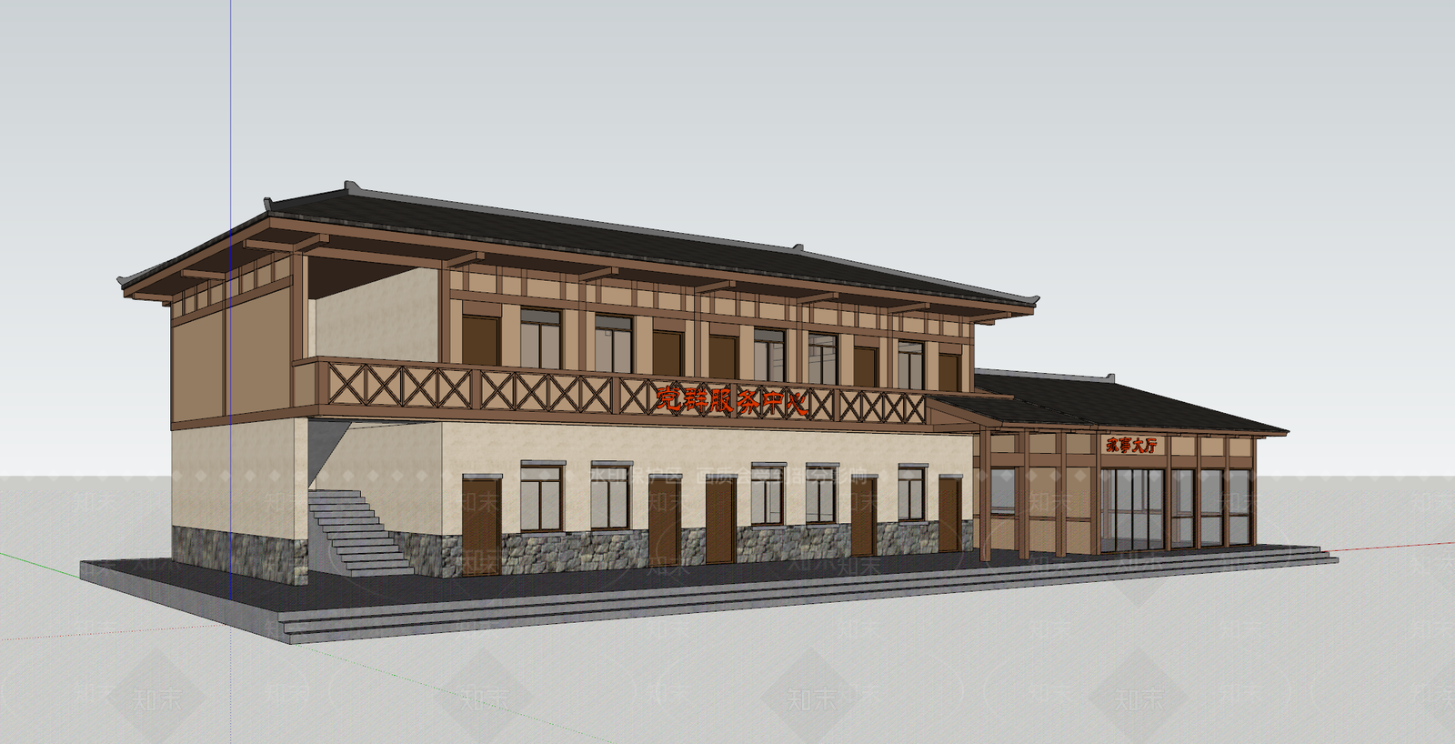 小公建SU模型下载【ID:1182995503】