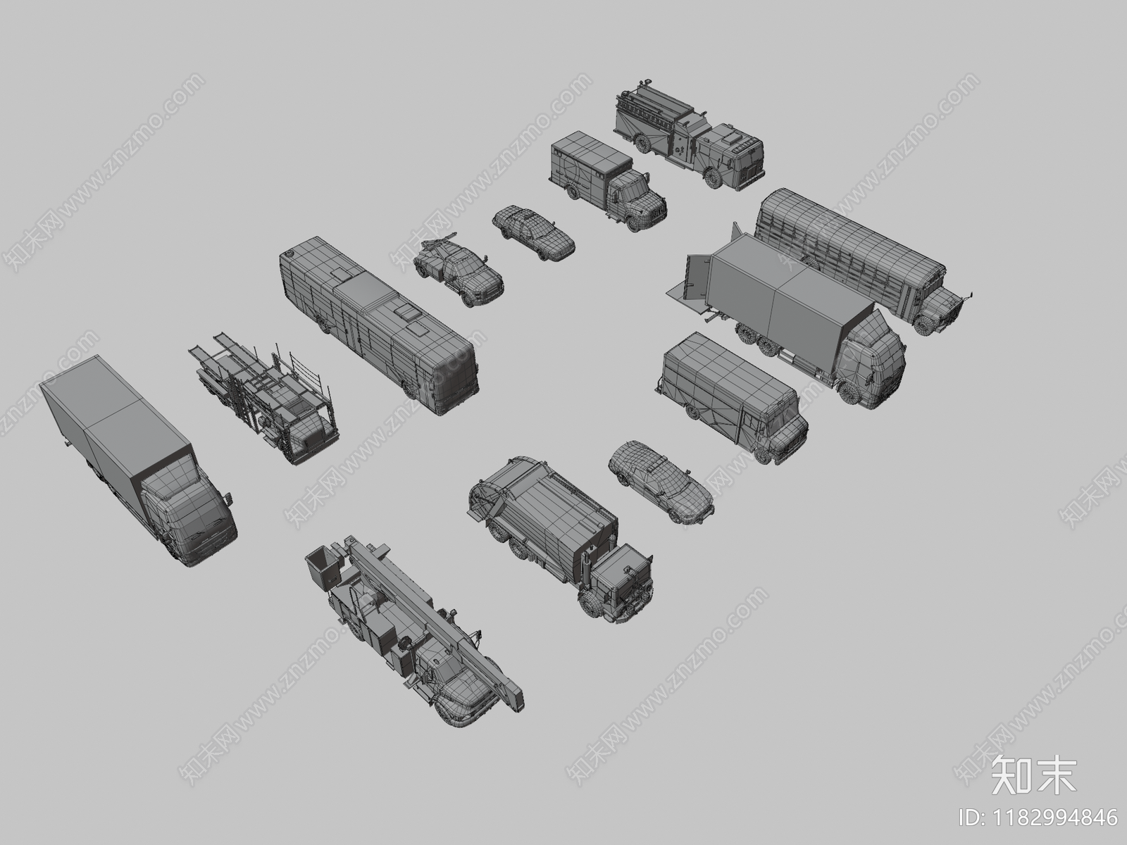 汽车3D模型下载【ID:1182994846】