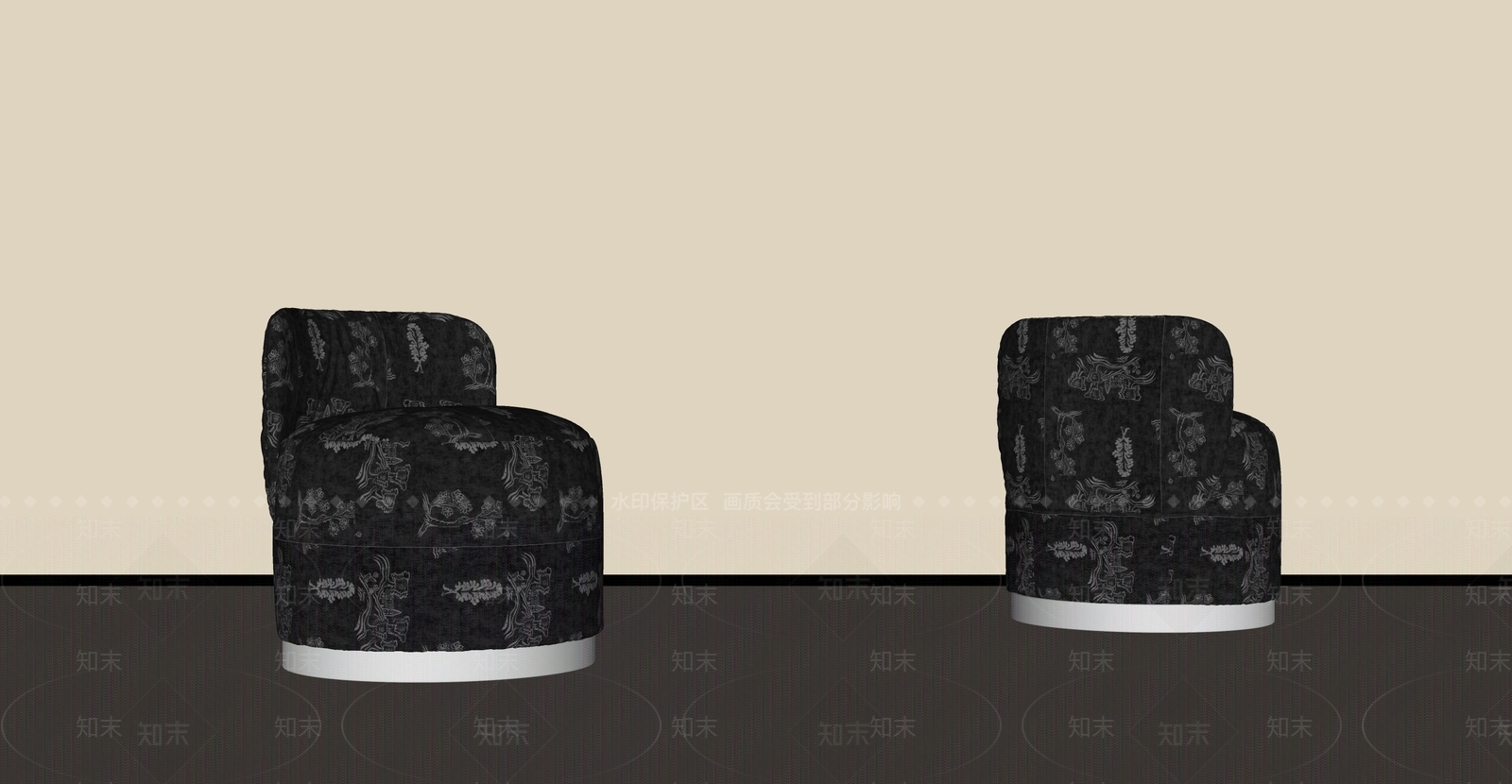 中古侘寂其他凳子SU模型下载【ID:1182995734】