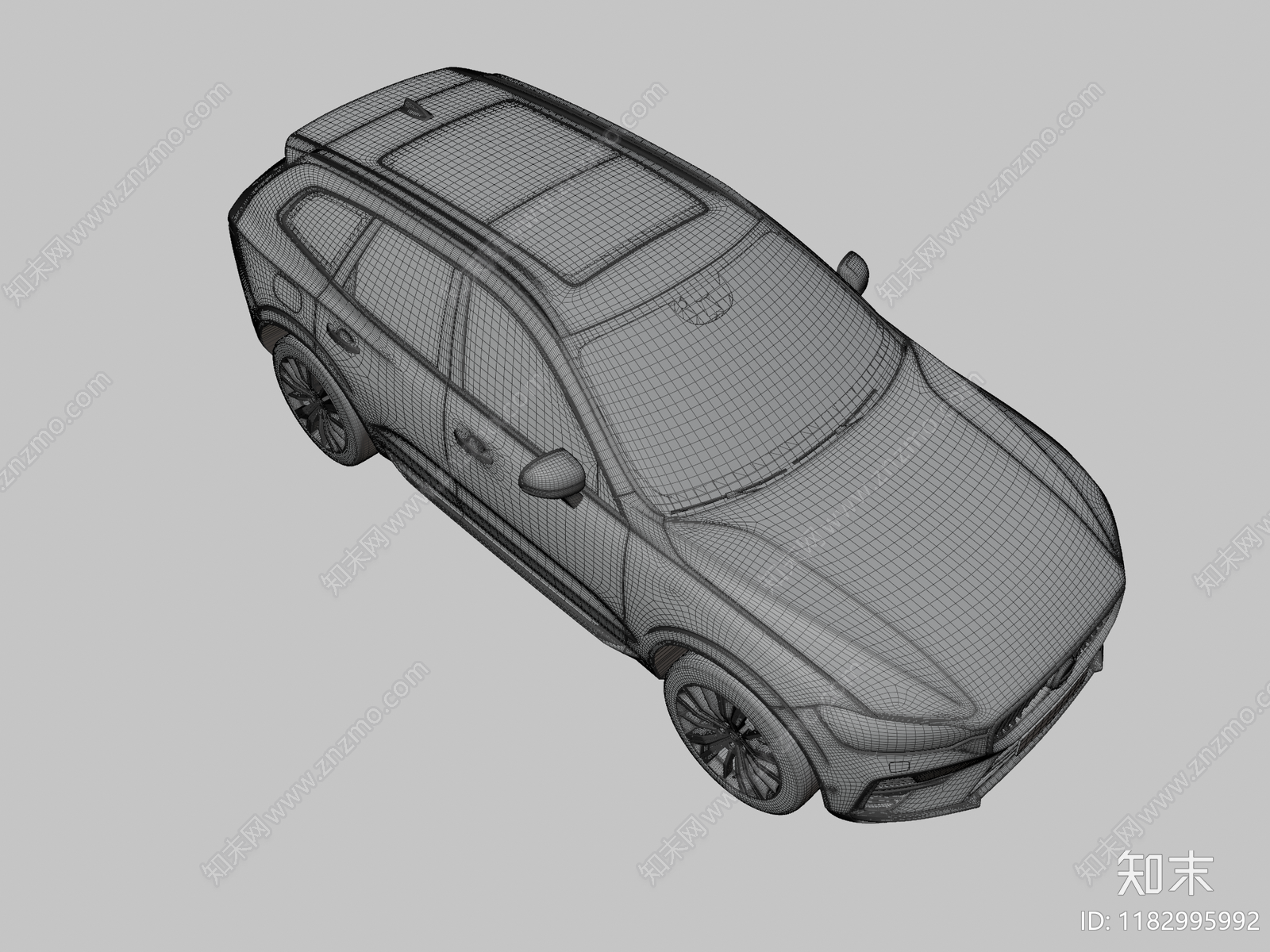 汽车3D模型下载【ID:1182995992】