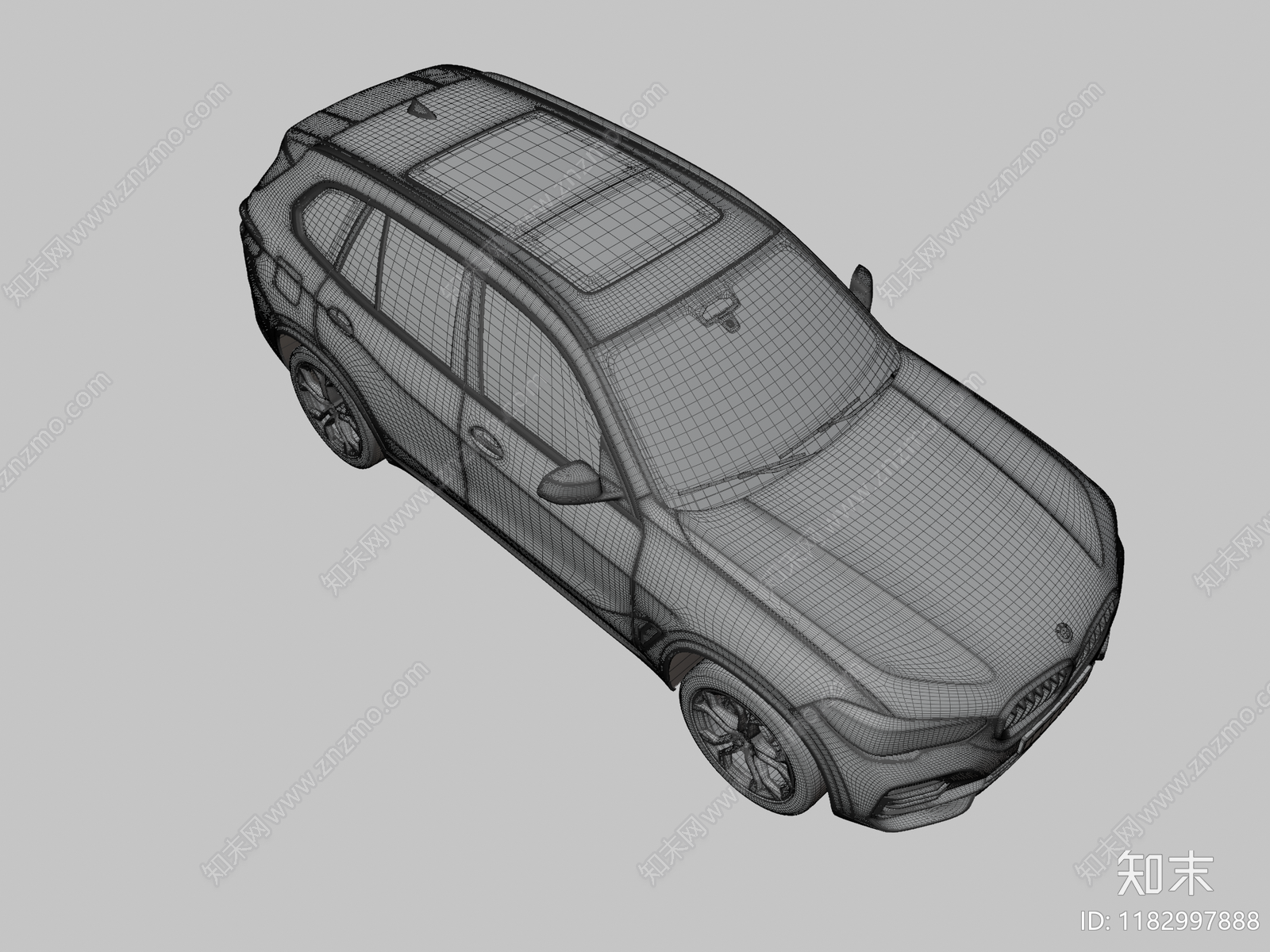 汽车3D模型下载【ID:1182997888】