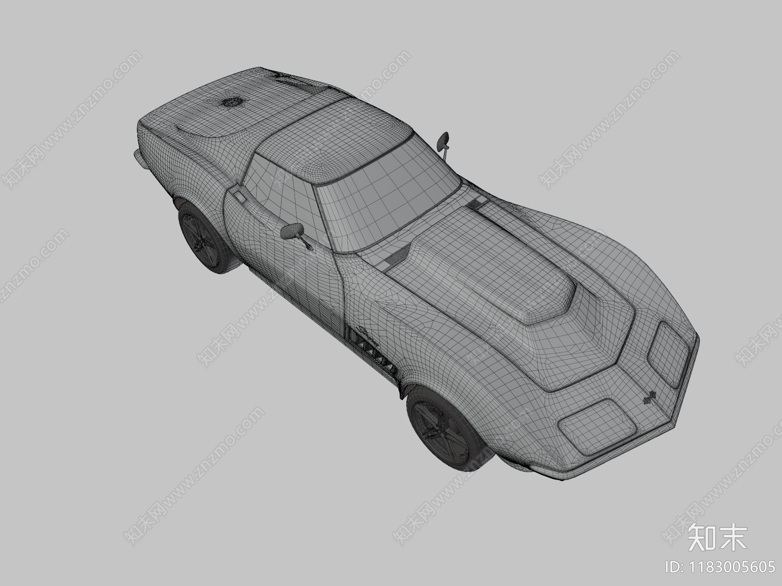 汽车3D模型下载【ID:1183005605】