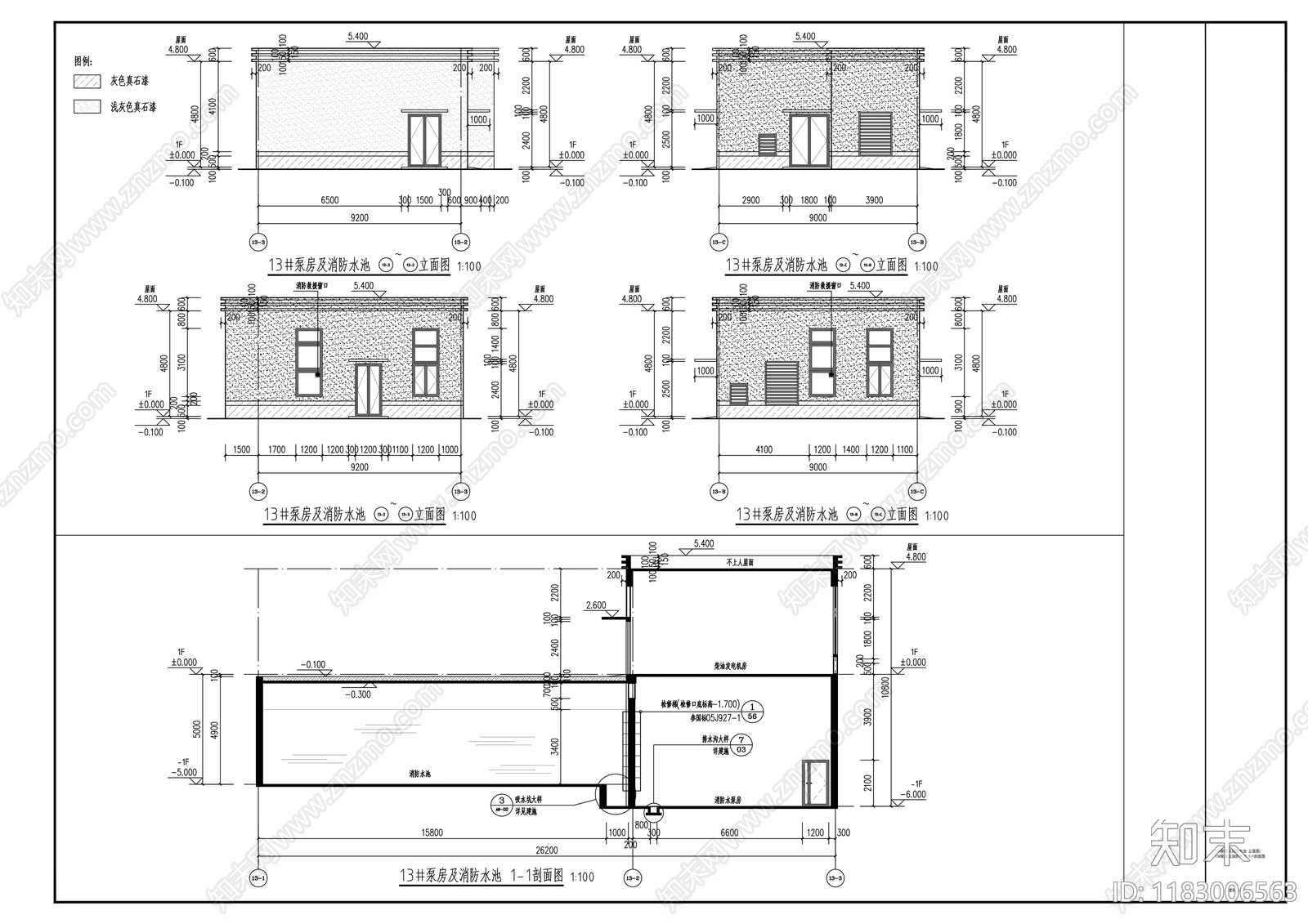 现代其他建筑cad施工图下载【ID:1183006563】