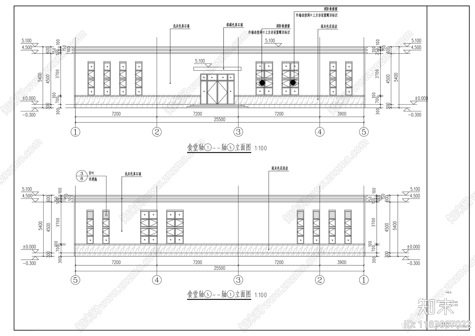 现代其他公共建筑cad施工图下载【ID:1183007022】