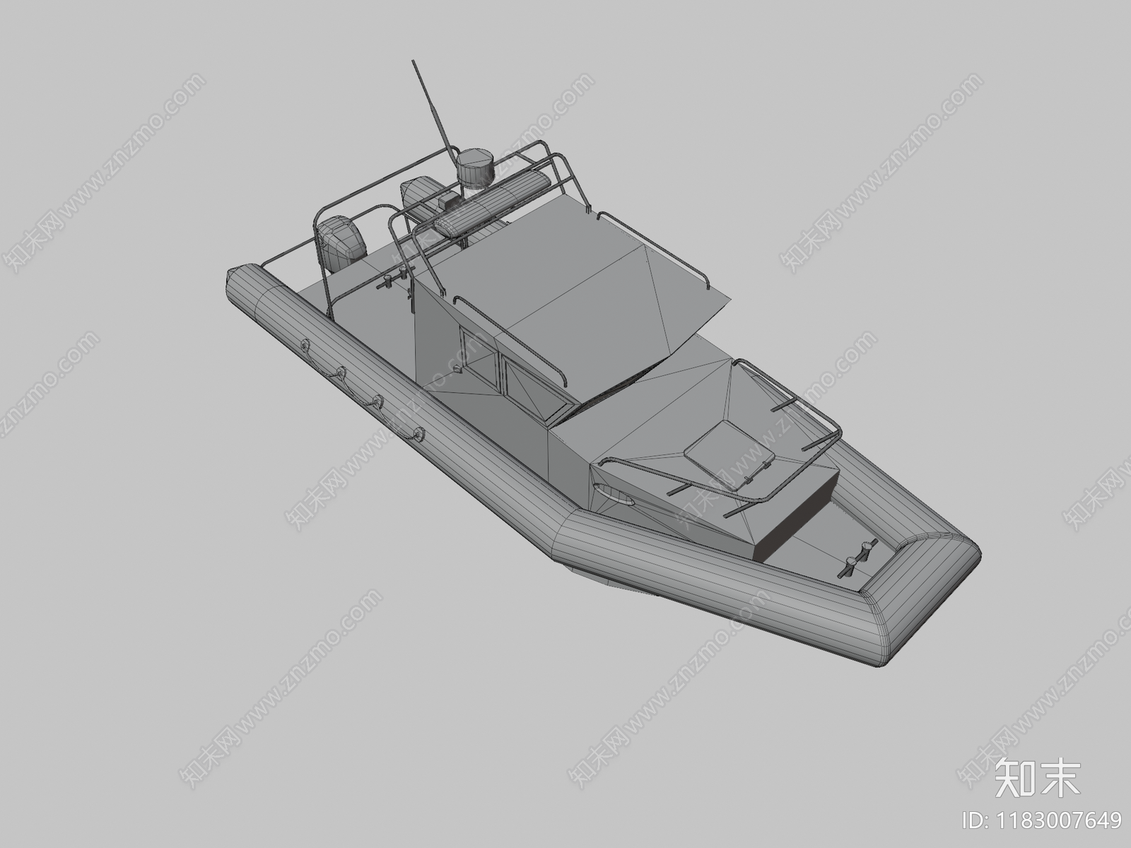 船3D模型下载【ID:1183007649】