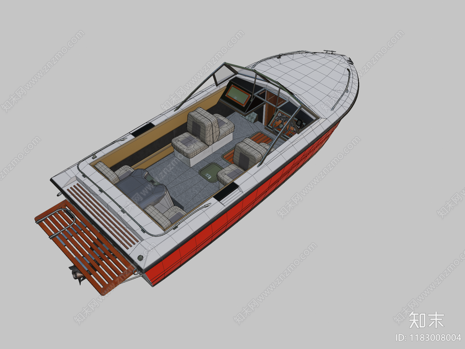 船3D模型下载【ID:1183008004】